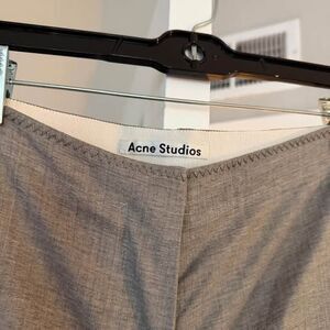 Acne Studios 100% Wool Pants